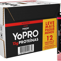 YoPRO Bebida Láctea UHT 15g de proteínas 250ml - 12 unidades(Amazon)A partir de R$61,74 (2X Sem Juros) Comprando com recorrência