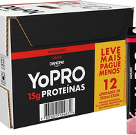 YoPRO Bebida Láctea UHT 15g de proteínas 250ml - 12 unidades(Amazon)A partir de R$61,74 (2X Sem Juros) Comprando com recorrência