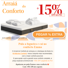 CUPONS EMMA - Descontos para Colchões, Camas, Travesseiros e Acessórios