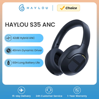 Xiaomi HAYLOU S35 ANC Headphone Bluetooth 5.2(AliExpress)WHITE-R$199,99 (IMPOSTO INCLUSO)