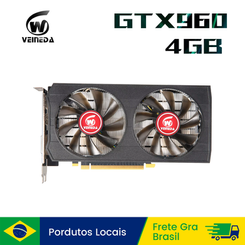 Veineda GTX 960 4GB Placa de Vídeo(AliExpress)R$445,65🇧🇷Produto no Brasil