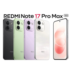 Xiaomi Redmi Note 17 Pro Max 5G NFC,Tela AMOLED 1,5K de 6,83 120Hz,câmera 50MP OIS,Snap 6 Gen5,Bateria 10.000mAh 100W(Shopee)(8/128GB-R$2437)(8/256GB-R$2529)(8/512GB-R$2851)