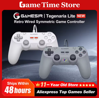 Gamesir Tegenaria T3 Lite Gamepad Wired Game Controller With Hall Effect Sticks 1000Hz Polling Rate Retro Design for PC Switch IOS(Aliexpress)R$102,44 IMPOSTO INCLUSO