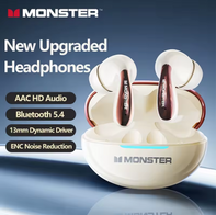 Monster MQT36 tws Fone Bluetooth 5.4(AliExpress)2 pcs-R$87,03-R$43,51cada /IMPOSTO INCLUSO