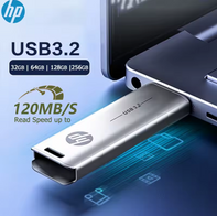 Pendrive USB 3.2 64GB Metal(AliExpress)R$37,66 /3 pcs-R$112,81-R$37,60cada