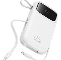 Power Bank Baseus Qpow 10000mah 22.5w Display Digital Turbo(Mercado Livre)R$112,05
