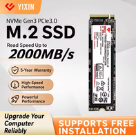 YIXIN SSD M.2 NVME 2000MB/S(AliExpress)128GB-R$126/256GB-R$186/512GB-R$312/1TB-R$644(imposto incluso)