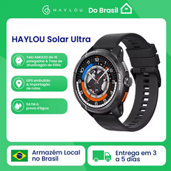 XIAOMI HAYLOU Solar Ultra GPS SmartWatch(AliExpress)R$385,95 🇧🇷Produto no Brasil