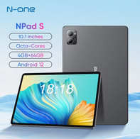 NPad S 2023 Tablet Pad de 10,1 pol. 1280X800 HD 4GB 64GB Android 12 MTK8183 8 núcleos 6600mAh Dual WIFI BT5.0(AliExpress)R$533,68(imposto incluso)