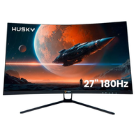 Monitor Gamer Husky Storm 27' LED,Curvo,180Hz,Full HD,1ms, DisplayPort e HDMI,99% sRGB, Adaptive Sync,Ajuste de Ângulo - HGMT001(Kabum)R$881,91 à vista//R$979,90 (10X no Cartão)