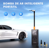 Coibeu Bomba Elétrica de Encher Pneu de Carros,Motos,Bikes e Bolas(AliExpress)R$107🇧🇷Produto no Brasil