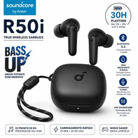 Anker Soundcore R50i Fone Bluetooth 5.3 TWS(Amazon)R$148,99(4X Sem Juros)
