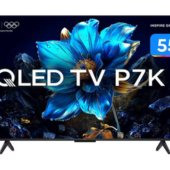 Smart TV 55 TCL 4K UHD QLED 55P7K Google TV AiPQ Google Assistente 3 HDMI 1 USB(AliExpress)R$2.144,21(12X Sem Juros)(Magalu Store)