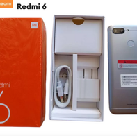 Xiaomi Redmi 6A / Redmi 6 Smartphone COM CAIXA LACRADO(Shopee)6A 2/16GB-R$289,92//6 3/32GB-R$326//6 4/64GB-R$347,91(4X Sem Juros)