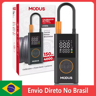 Modus Bomba Elétrica de Encher Pneu de Carros,Motos,Bikes e Bolas(AliExpress)R$105🇧🇷Produto no Brasil