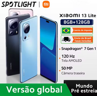 Xiaomi 13 Lite 5G Versão Global(AliExpress)8/128GB-R$2.150,22🇧🇷Produto no Brasil