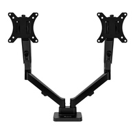 Suporte Articulado Pistão a Gás p/ 2 Monitores Zinnia Nimbo 210,13 a 32,Preto(Shopee)R$150,09(2X Sem Juros)