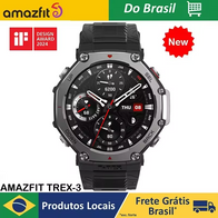 Xiaomi Amazfit T-Rex 3 Smartwatch(AliExpress)Gray-R$1.079,83//Black-R$1.105,03🇧🇷Produto no Brasil