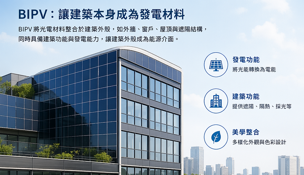 建築正在發電:BIPV × AI 如何重塑未來城市