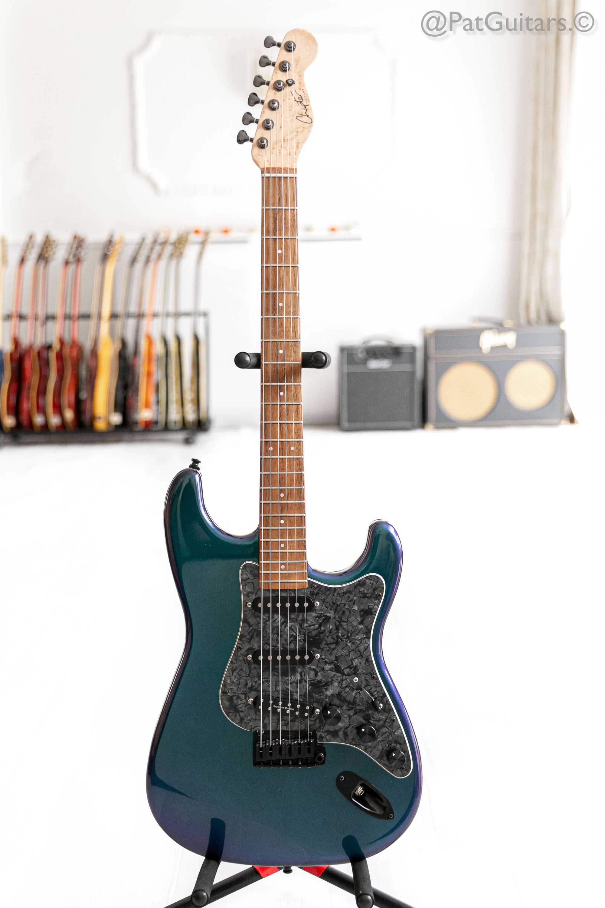 2021 Chapter Stratocaster in Nebula flip-flop finish