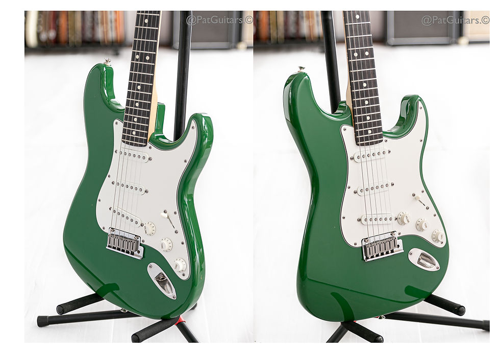 Thumbnail: 1988 Fender USA Limited Edition Stratocaster in Tanqueray Green.