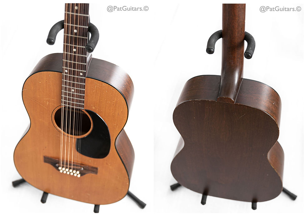 Thumbnail: 1968 Gibson LG-12 in Natural. 12 string acoustic. Vintage