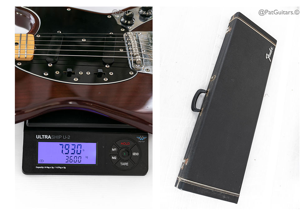 Thumbnail: 1978 Fender Mustang Guitar in Walnut (Mocha)