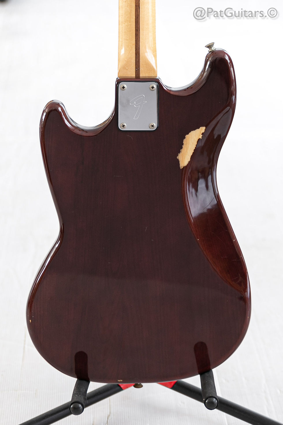 Thumbnail: 1978 Fender Mustang Guitar in Walnut (Mocha)