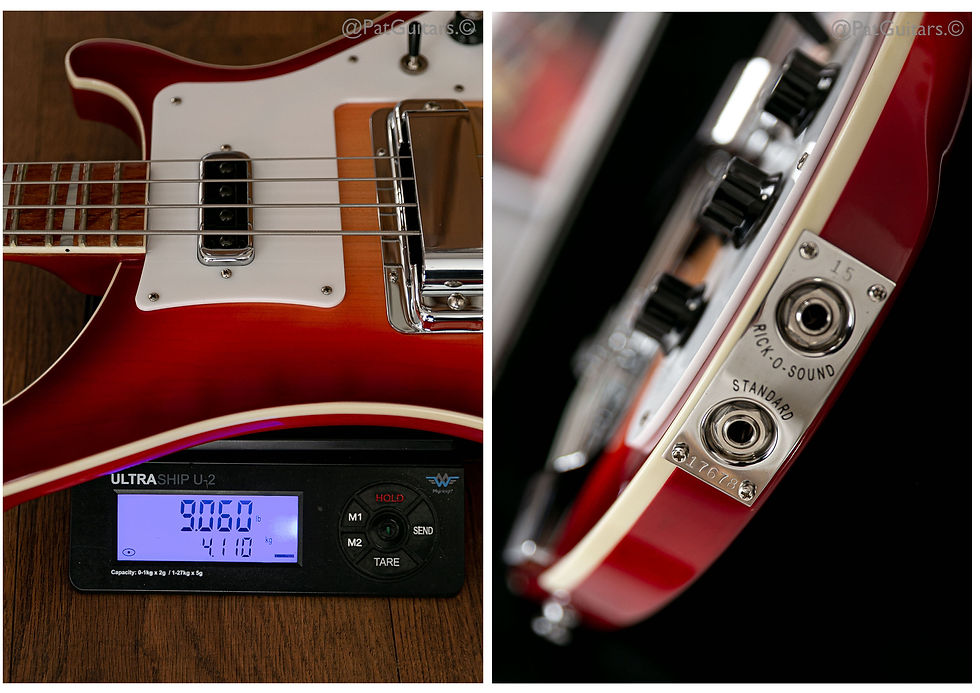 Thumbnail: 2015 Rickenbacker 4003 bass in Fireglo