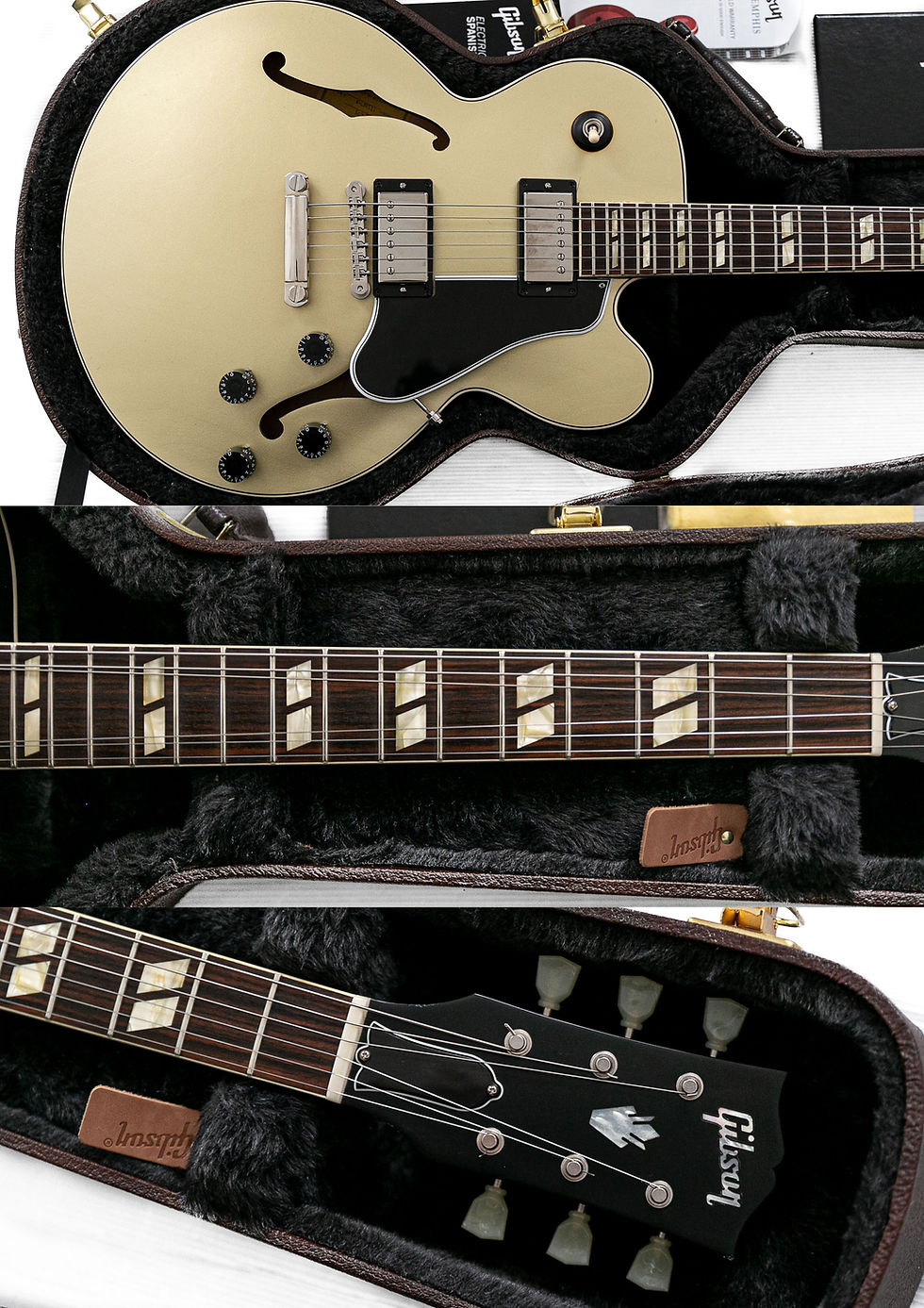Thumbnail: 2018 Gibson Memphis ES-275 Thinline Satin in Baroque Gold