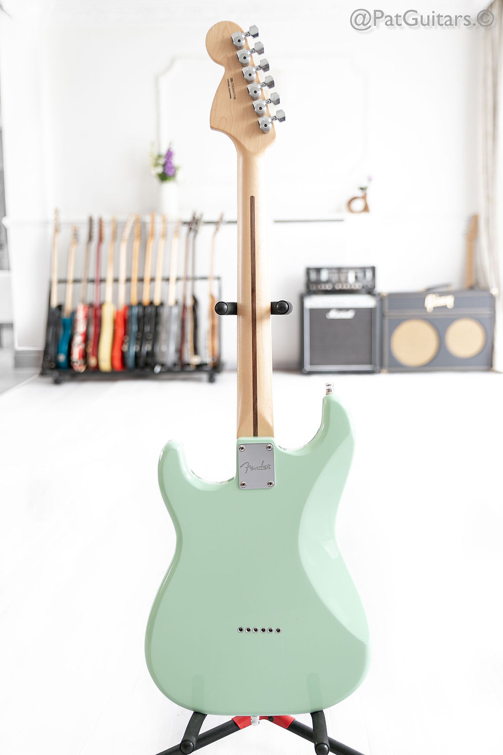 Thumbnail: 2020 Fender Tom DeLonge Partcaster Stratocaster in Surf Green