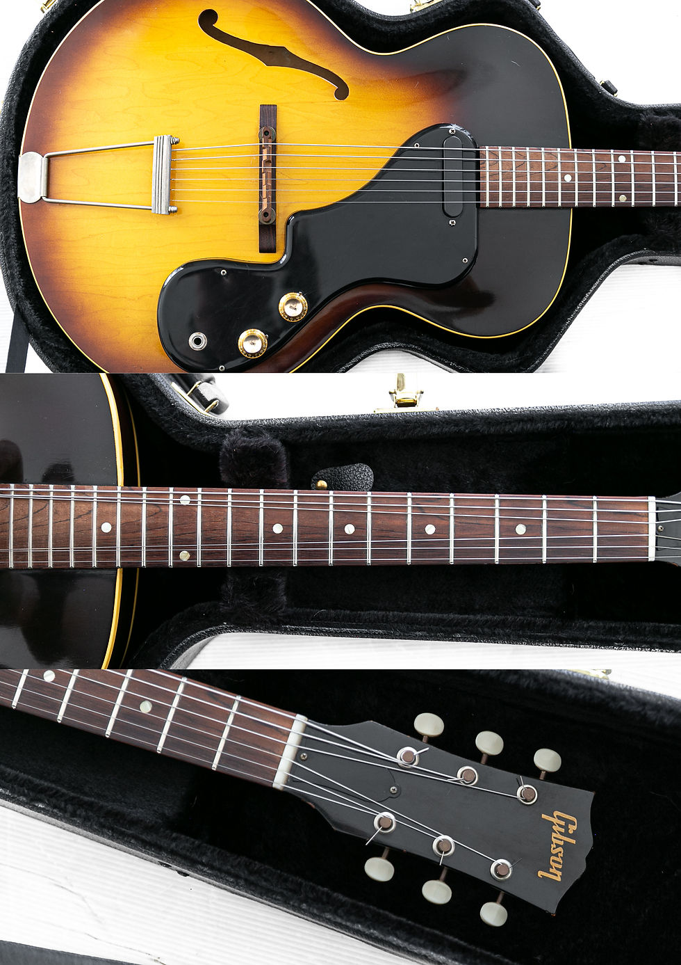 Thumbnail: 1962 Gibson ES-120T in Sunburst Slim body