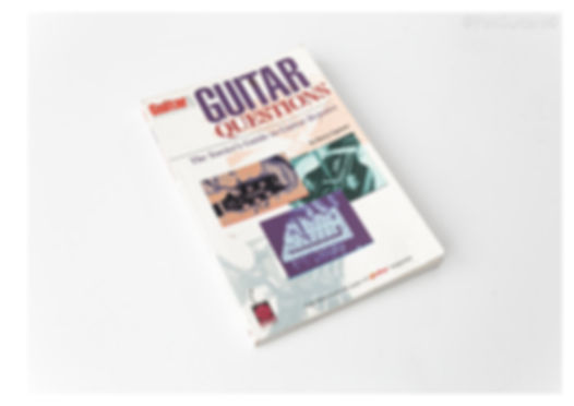 Guitar book - Guitar Questions FAQ by Berry Lipman 2002