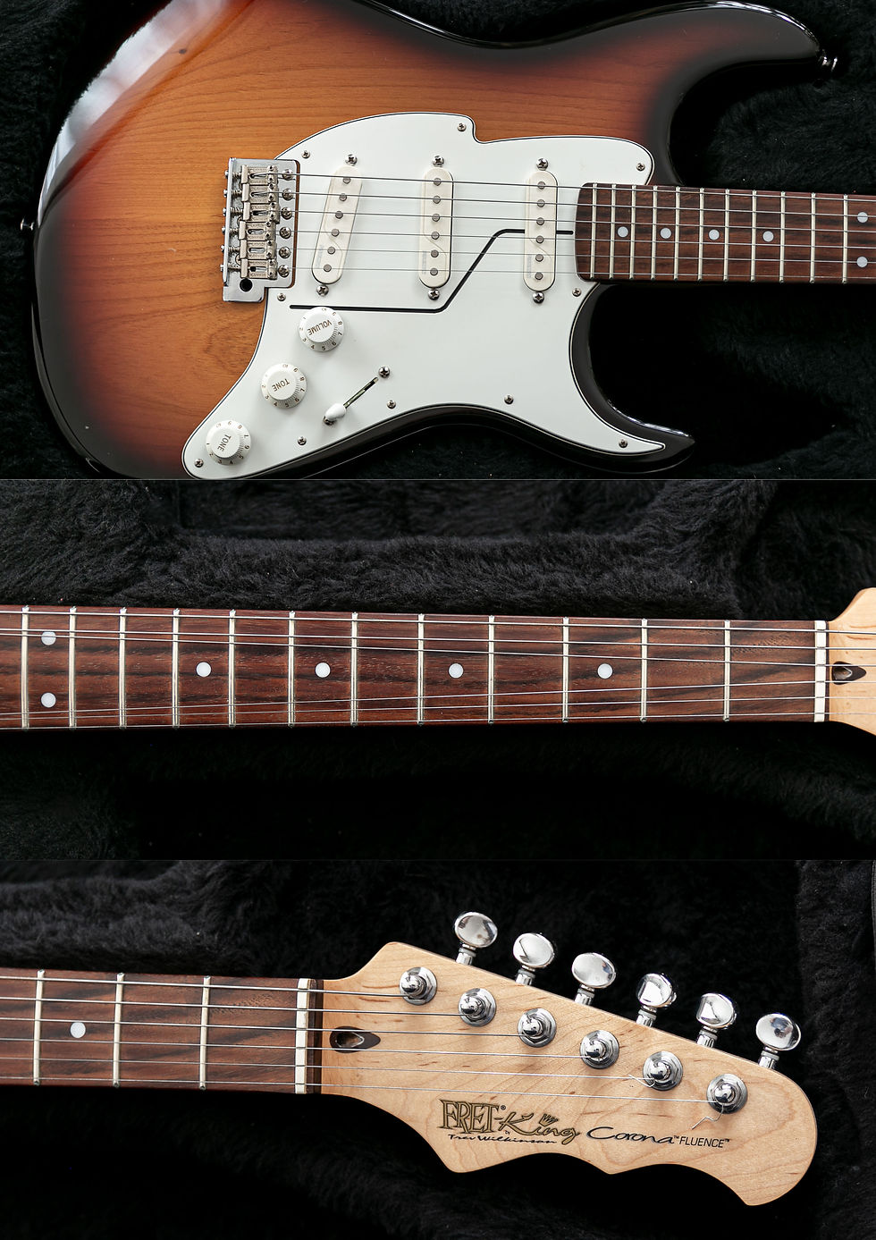 Thumbnail: 2010s Fret King Corona Stratocaster Fluence Fishman pickups