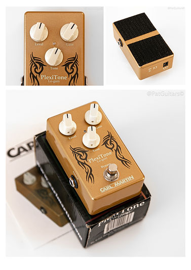 Carl Martin PlexiTone Lo-Gain Single Channel in Gold | PatGuitars