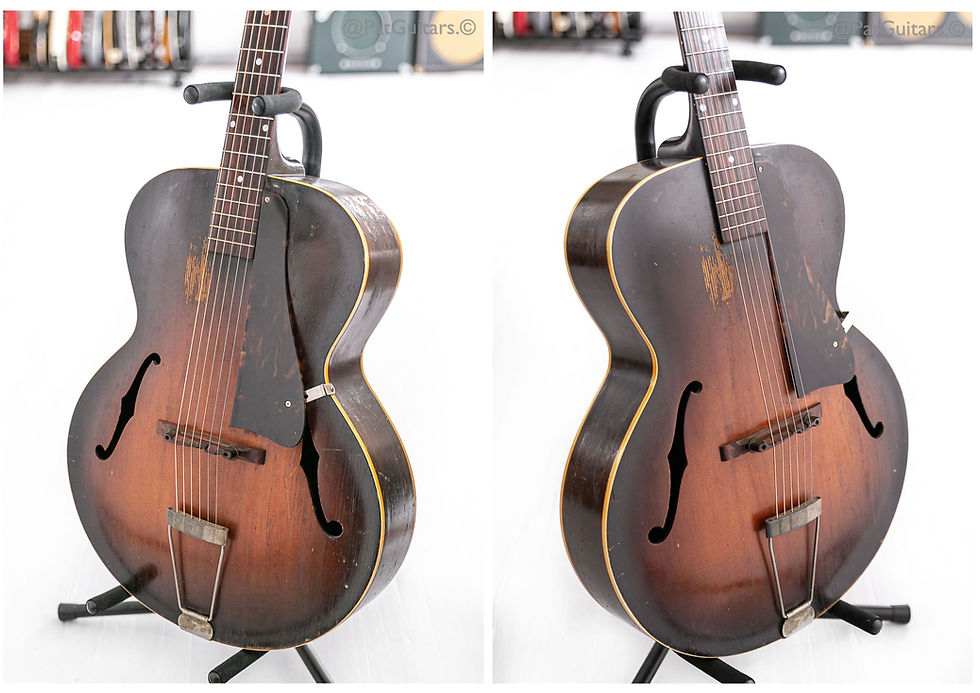 Thumbnail: 1949 Gibson L-48 archtop acoustic guitar in Sunburst