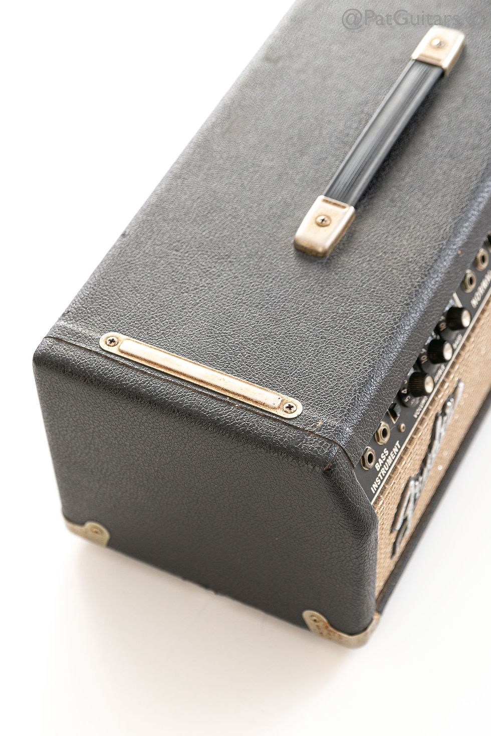 Thumbnail: 1965 Fender Bassman Blackface 50-Watt Vintage Amp Head 110V