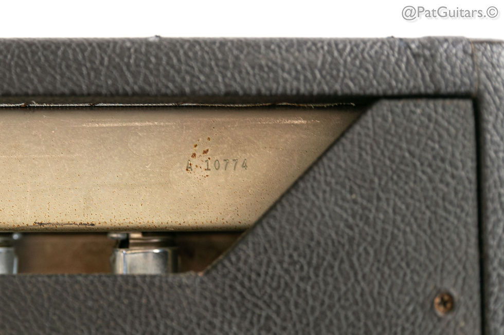 Thumbnail: 1965 Fender Bassman Blackface 50-Watt Vintage Amp Head 110V