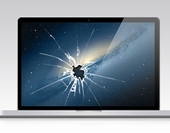 Smashed Laptop Screen