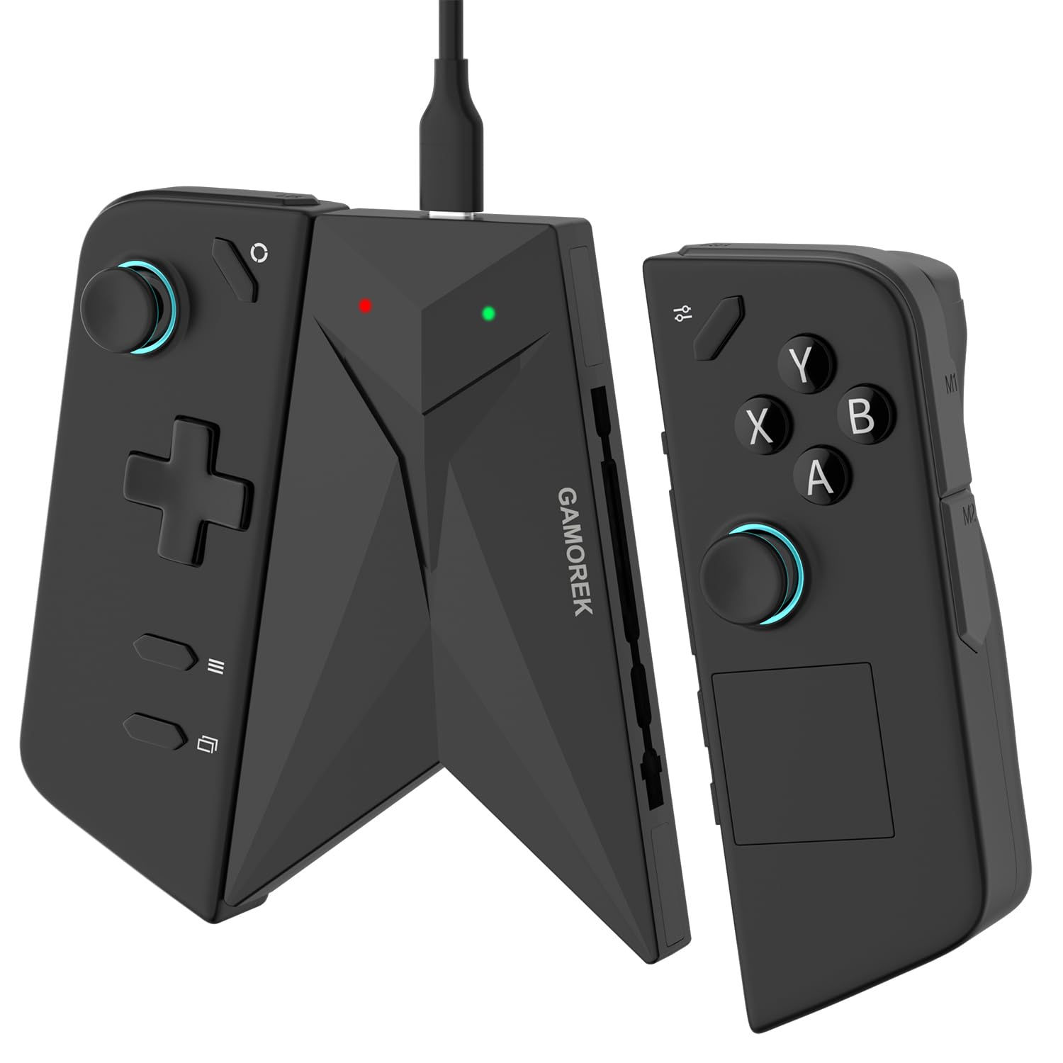 Controller Charging Connector Grip Clip Holder Compatible with Legion Go/Legion