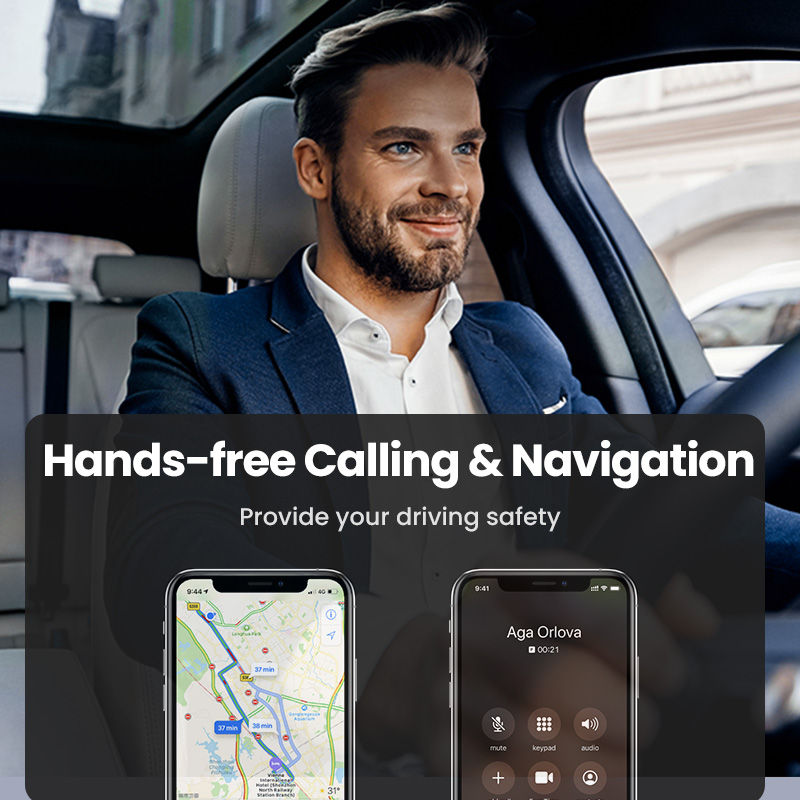 Thumbnail: Bluetooth Receiver 5.3 Adapter Hands-Free Car Kits AUX Audio 3.5mm Jack Music Wi