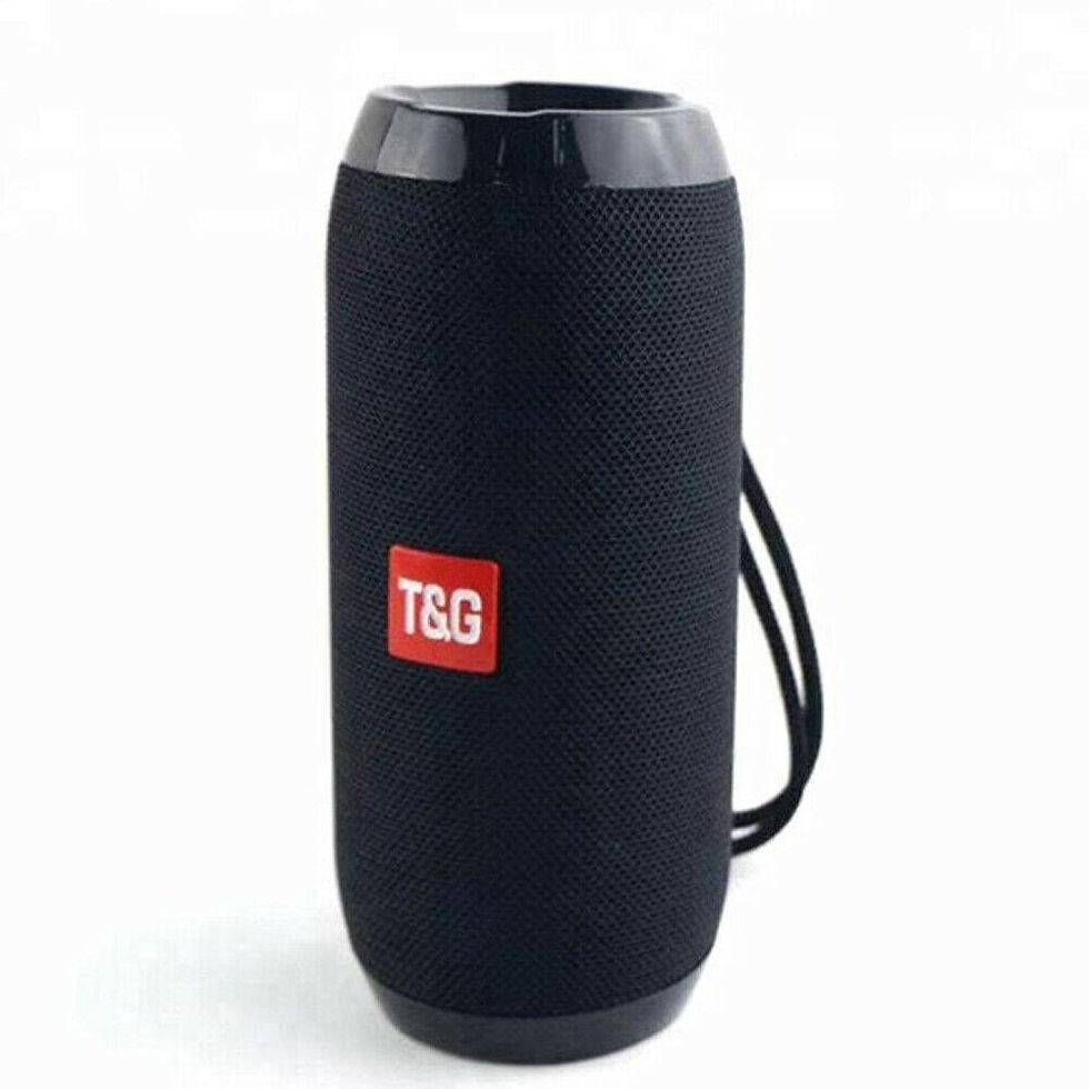 Thumbnail: TG117 Outdoor Bluetooth Speaker Portable Wireless Speaker Column Dual Bass Sound