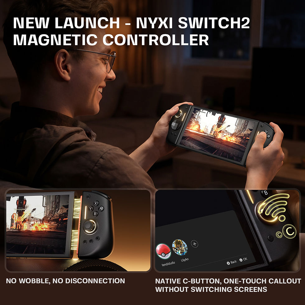 Thumbnail: NYXI Hyperion 3 Wireless JoyPad for Switch 2