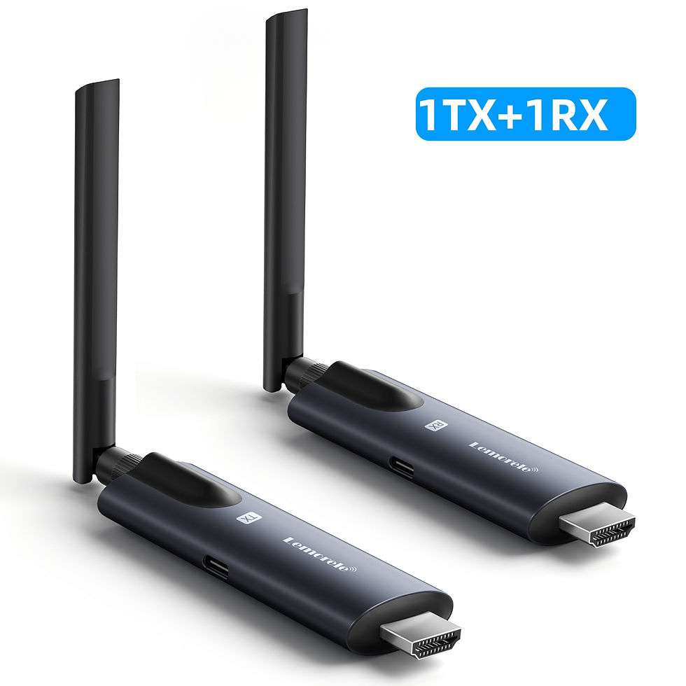 Thumbnail: Lemorele 200m Wireless HDMI Transmitter and Receiver Low-latency Video Transceiv