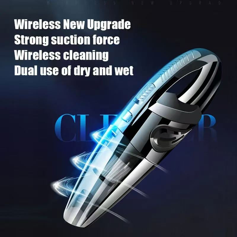 Thumbnail: Portable Wireless Vacuum Cleaner Powerful Suction Rechargeable Handheld Vacuum C