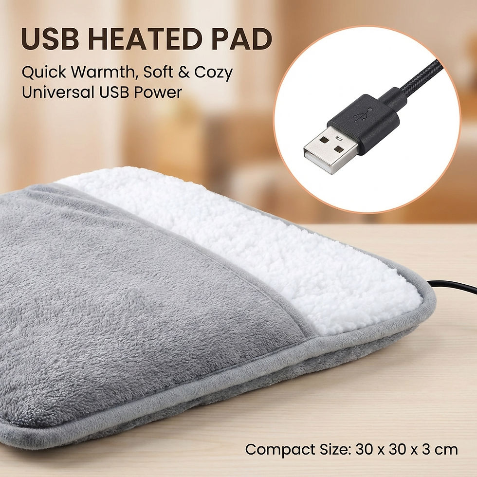 Thumbnail: Winter Electric Foot Heating Pad USB Charging