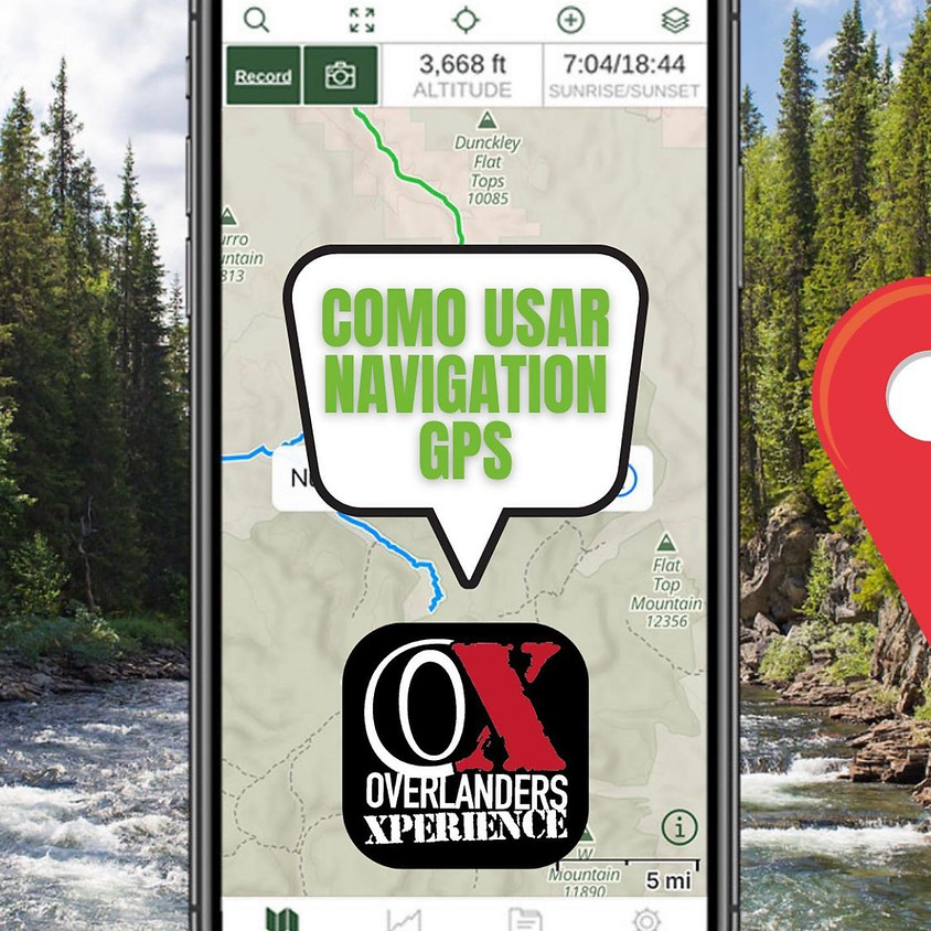 Gaia GPS Navigation Class / Houston, Texas