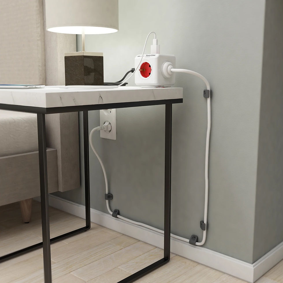 Thumbnail: PowerCube Extended 4WAY Power Socket - Mounting Dock