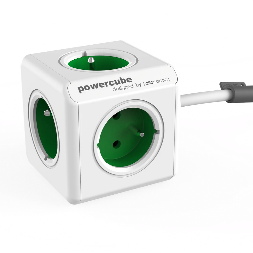 Thumbnail: PowerCube Extended 4WAY Power Socket - Mounting Dock