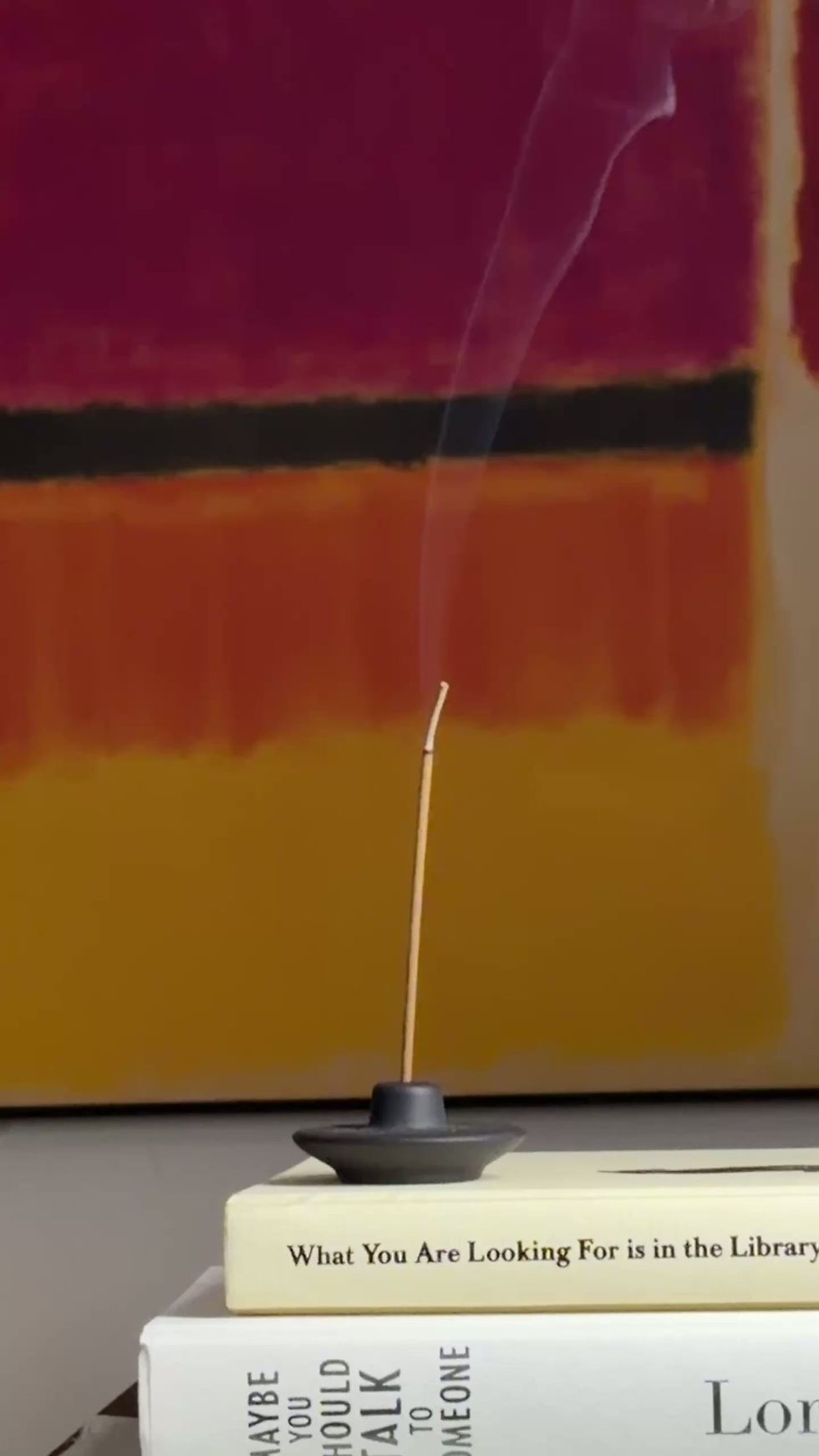 Incense burning.MOV